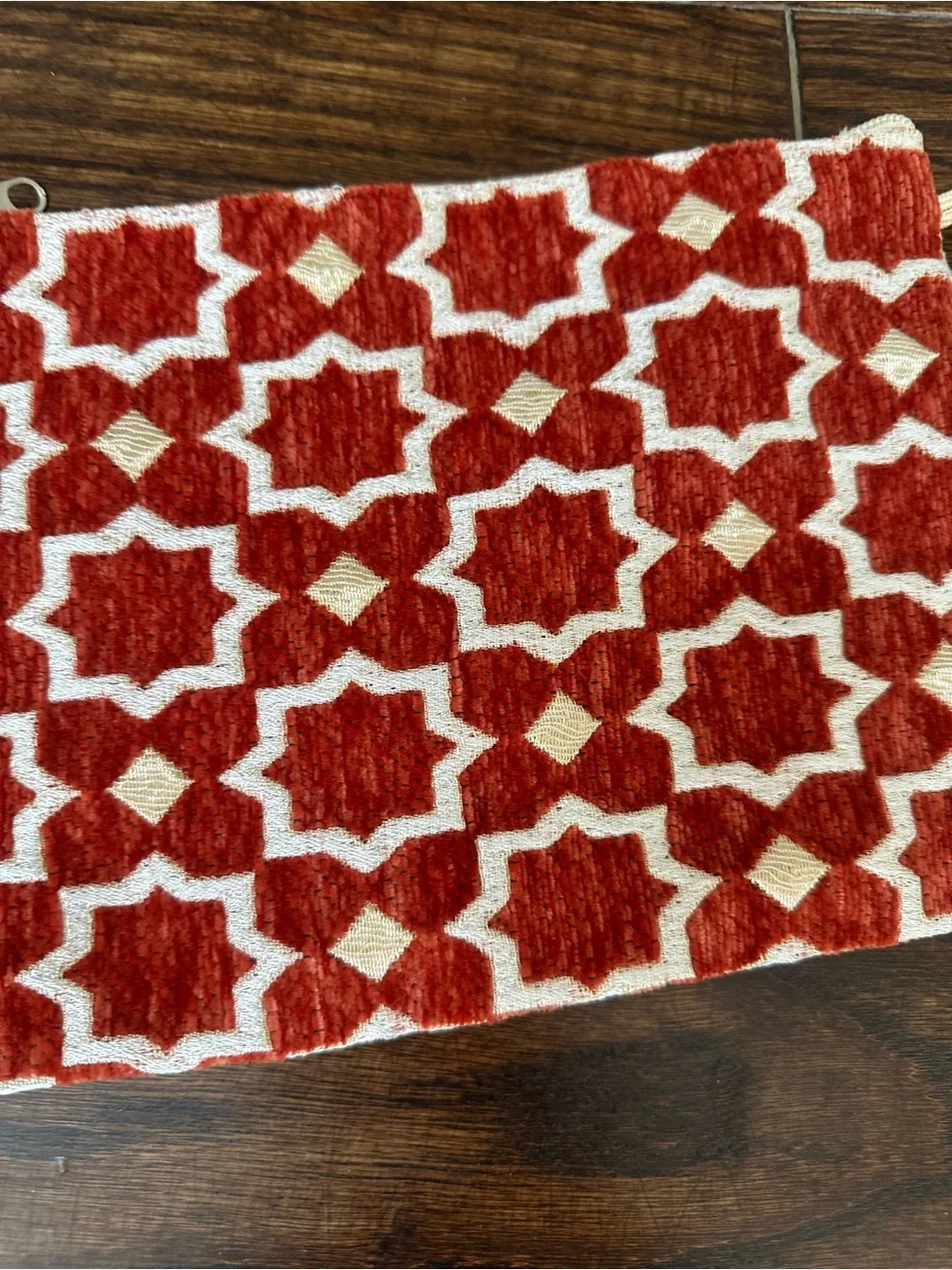 Handmade Moroccan Velvet Brocade Clutch Wristlet